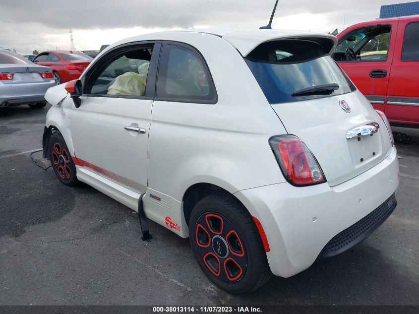 2015 FIAT 500E BATTERY ELECTRIC 3C3CFFGE3FT732610