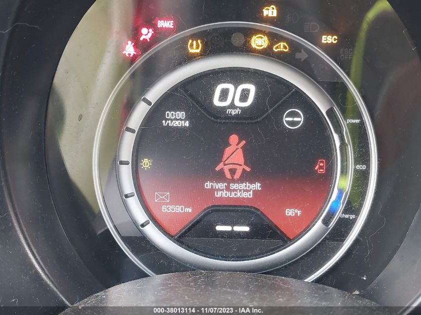 2015 FIAT 500E BATTERY ELECTRIC 3C3CFFGE3FT732610