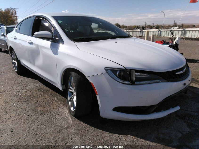 2015 CHRYSLER 200 S - 1C3CCCBB3FN665771