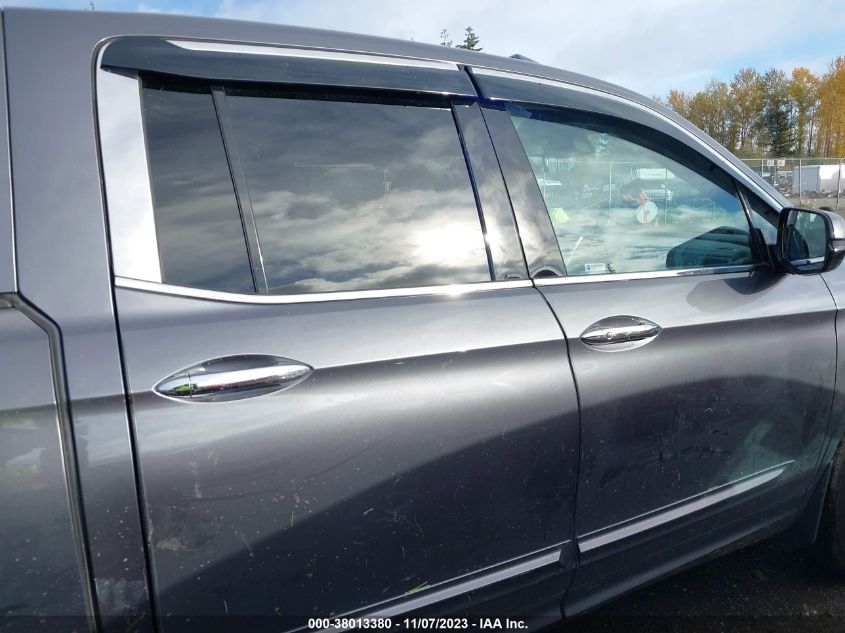 2020 HONDA RIDGELINE RTL - 5FPYK3F7XLB010616