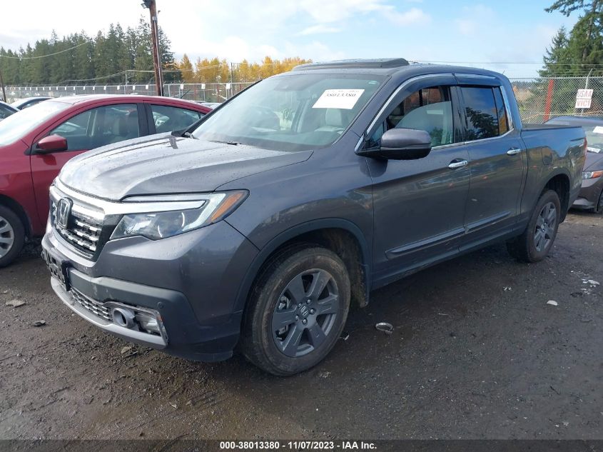 2020 HONDA RIDGELINE RTL - 5FPYK3F7XLB010616