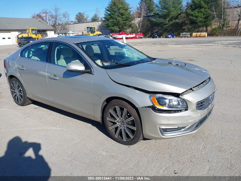 Lot #2534661549 2018 VOLVO S60 INSCRIPTION T5 PLATINUM salvage car