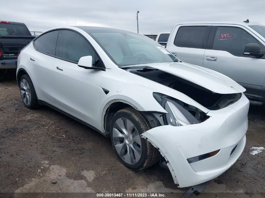 5YJYGDEE2MF246825 TESLA MODEL Y LONG RANGE DUAL MOTOR 2021