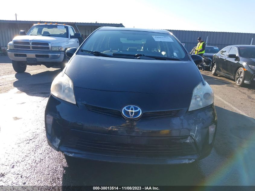 2013 TOYOTA PRIUS TWO - JTDKN3DU6D5559120