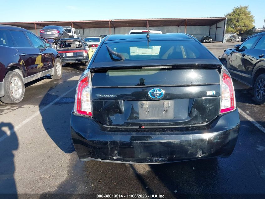 2013 TOYOTA PRIUS TWO - JTDKN3DU6D5559120