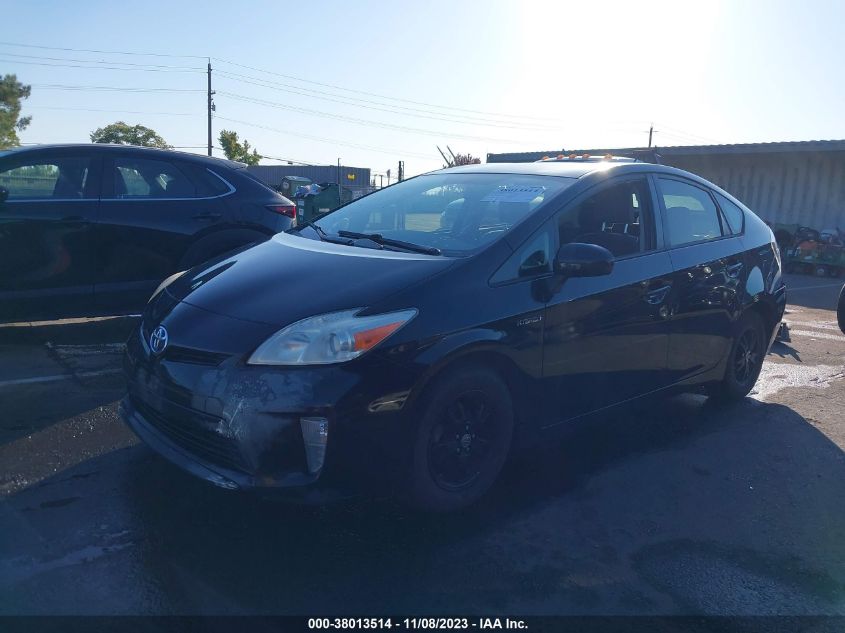 2013 TOYOTA PRIUS TWO - JTDKN3DU6D5559120