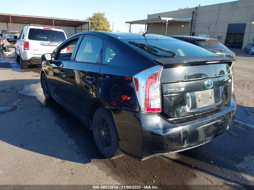 2013 TOYOTA PRIUS TWO - JTDKN3DU6D5559120