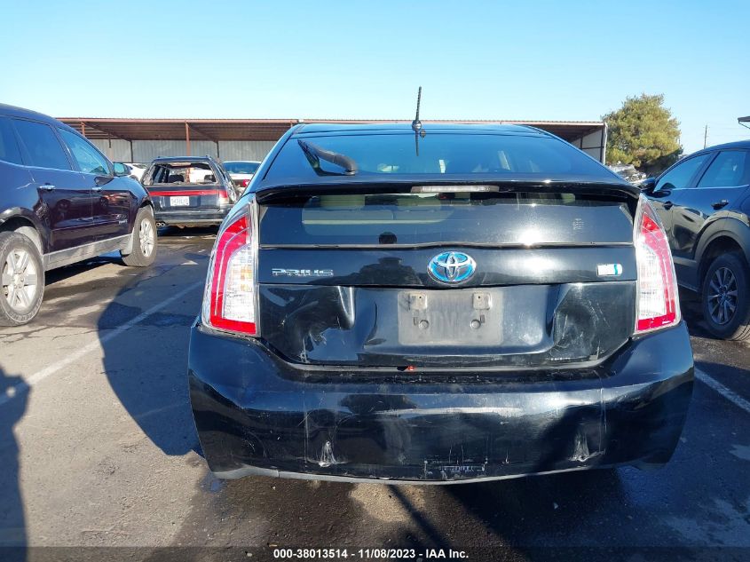 2013 TOYOTA PRIUS TWO - JTDKN3DU6D5559120