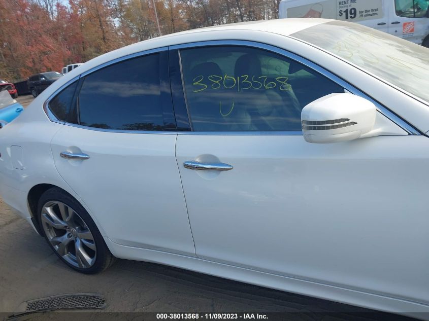 2013 INFINITI M37X - JN1BY1AR5DM604343