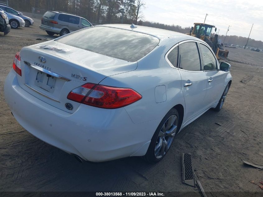 2013 INFINITI M37X - JN1BY1AR5DM604343