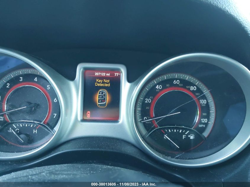 2013 DODGE JOURNEY SXT - 3C4PDCBG8DT527033