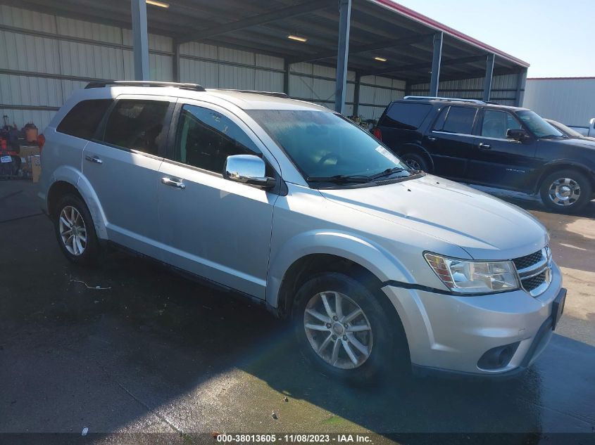 2013 DODGE JOURNEY SXT - 3C4PDCBG8DT527033