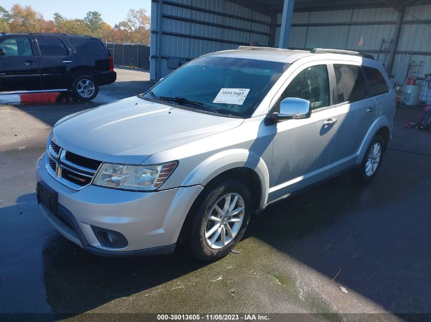 2013 DODGE JOURNEY SXT - 3C4PDCBG8DT527033