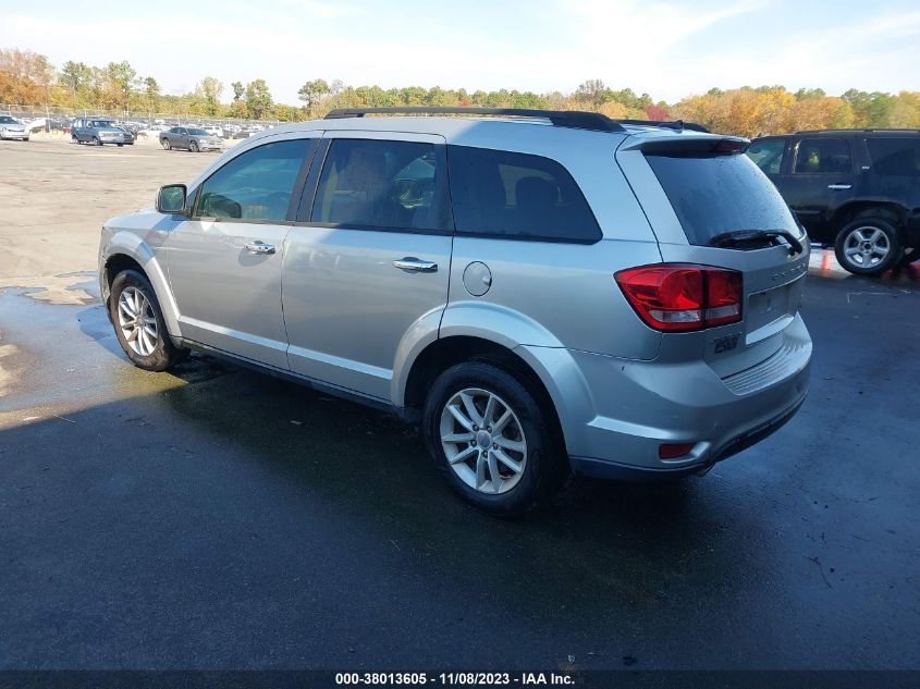 2013 DODGE JOURNEY SXT - 3C4PDCBG8DT527033