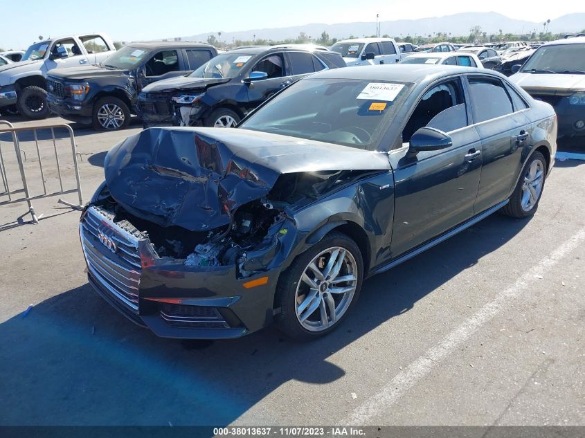 2017 AUDI A4 ULTRA PREMIUM - WAUKMAF44HN056712