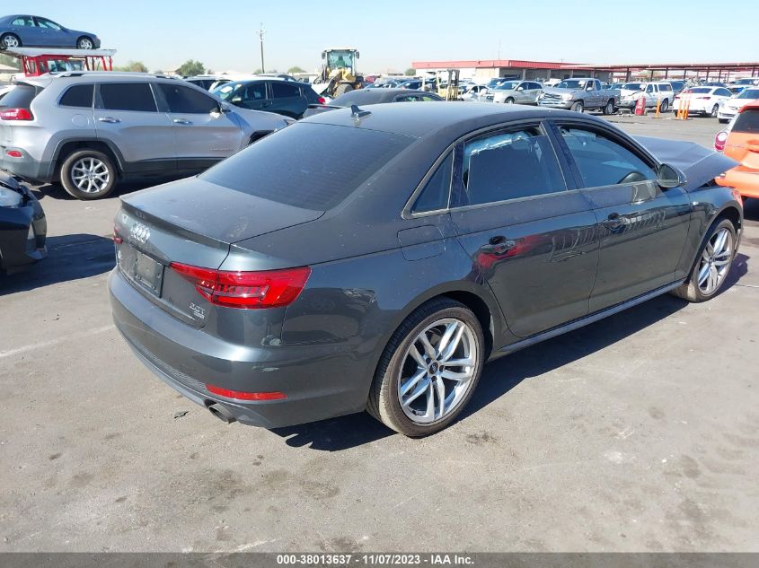 2017 AUDI A4 ULTRA PREMIUM - WAUKMAF44HN056712