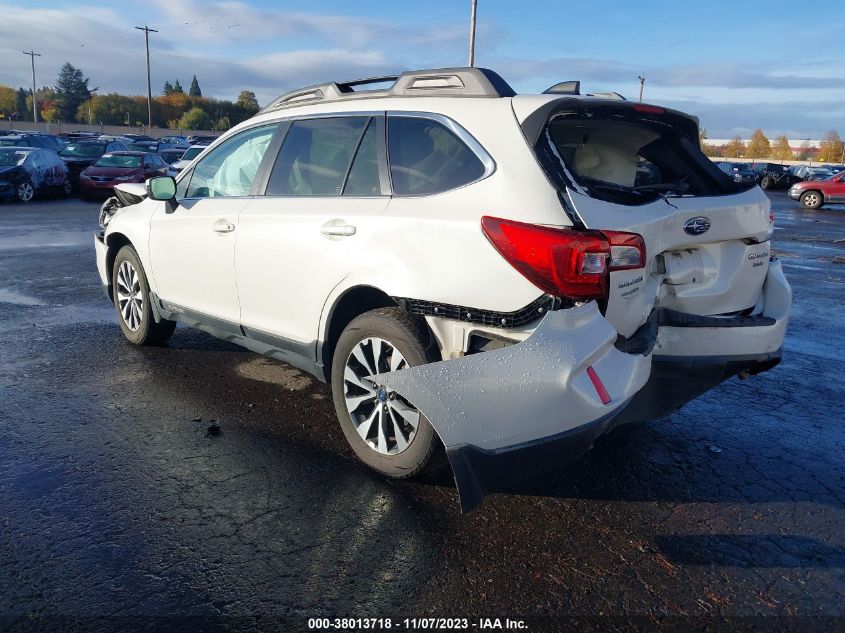 2016 SUBARU OUTBACK 3.6R LIMITED - 4S4BSENC3G3209420