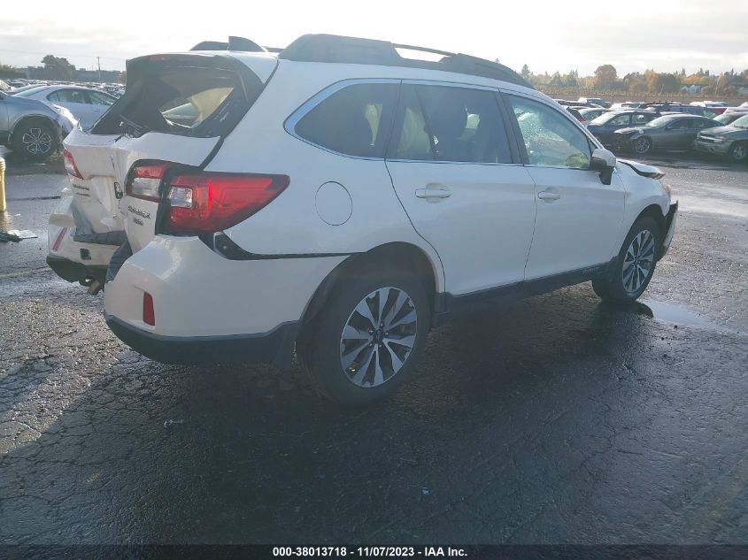 2016 SUBARU OUTBACK 3.6R LIMITED - 4S4BSENC3G3209420