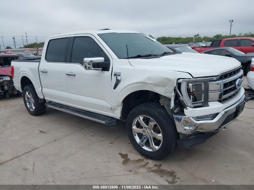 2021 FORD F-150 LARIAT - 1FTFW1E81MKD49935