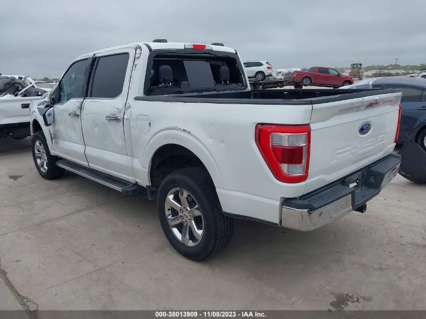 2021 FORD F-150 LARIAT - 1FTFW1E81MKD49935