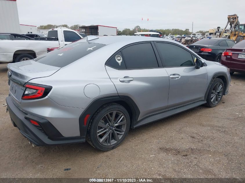 2022 SUBARU WRX - JF1VBAA65N9030340