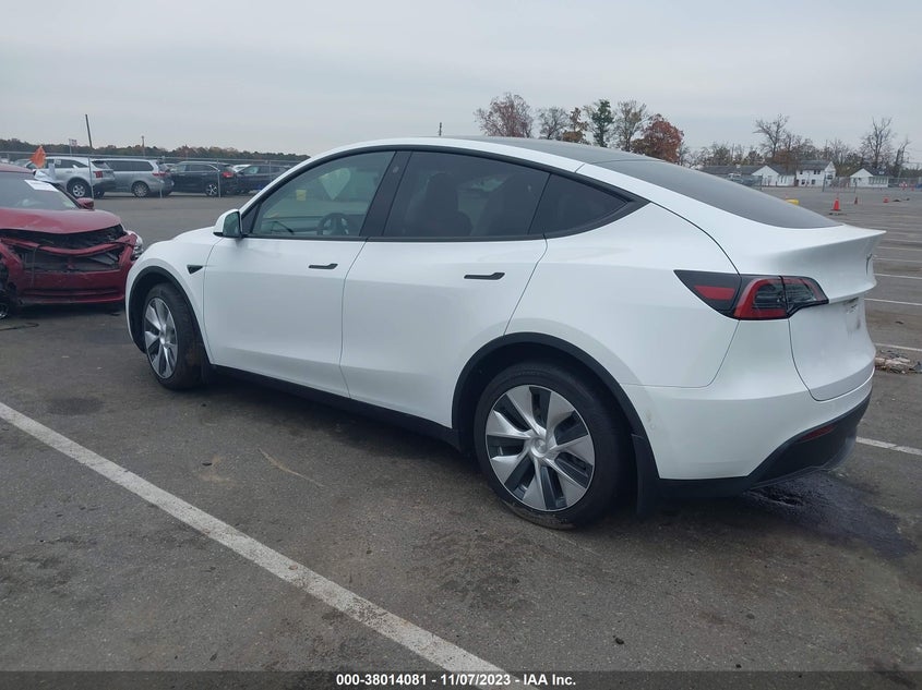 VIN 7SAYGDEEXNF401271 2022 TESLA MODEL Y