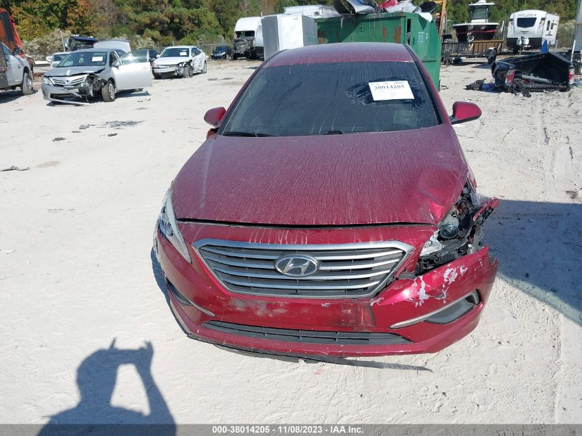 2016 HYUNDAI SONATA SE - 5NPE24AF3GH365134