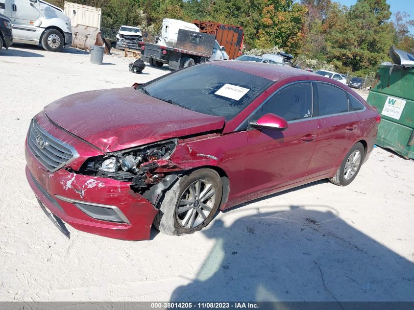 2016 HYUNDAI SONATA SE - 5NPE24AF3GH365134