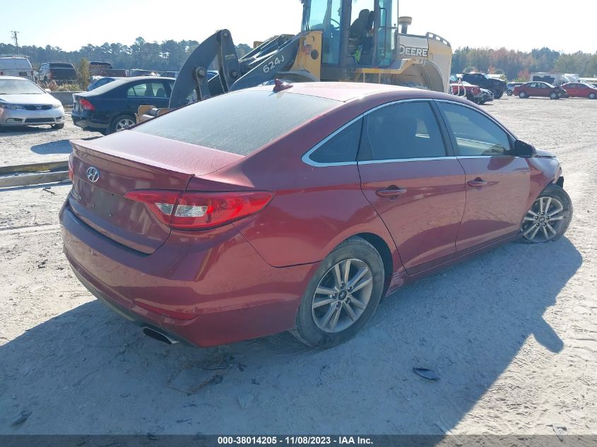 2016 HYUNDAI SONATA SE - 5NPE24AF3GH365134