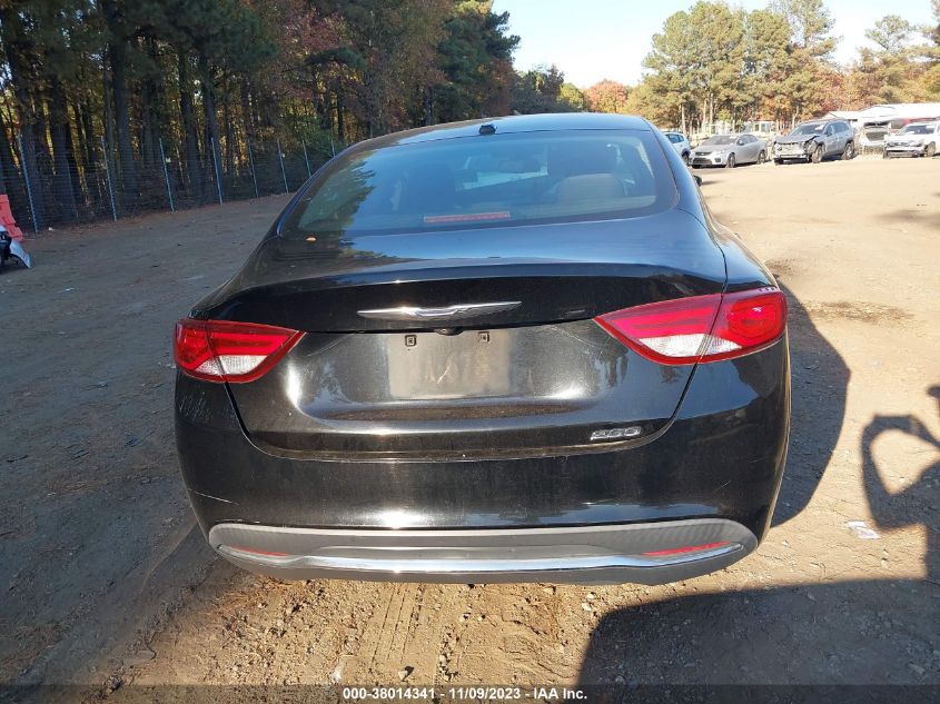 2015 CHRYSLER 200 LIMITED - 1C3CCCAB3FN665724