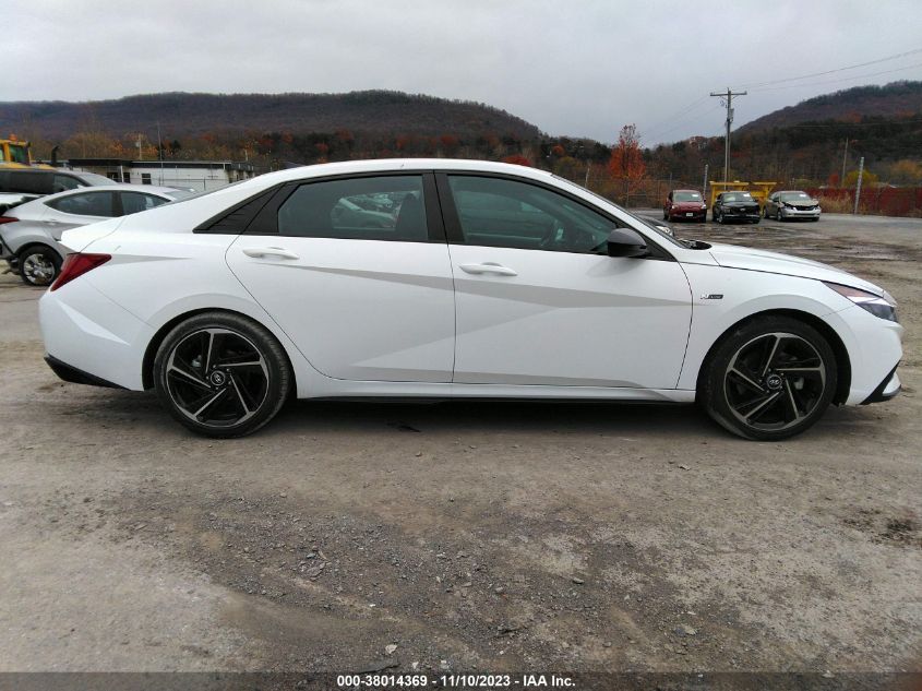 2023 HYUNDAI ELANTRA N LINE - KMHLR4AF4PU577478