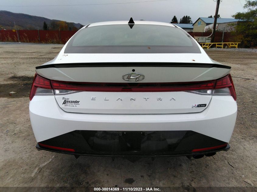 2023 HYUNDAI ELANTRA N LINE - KMHLR4AF4PU577478