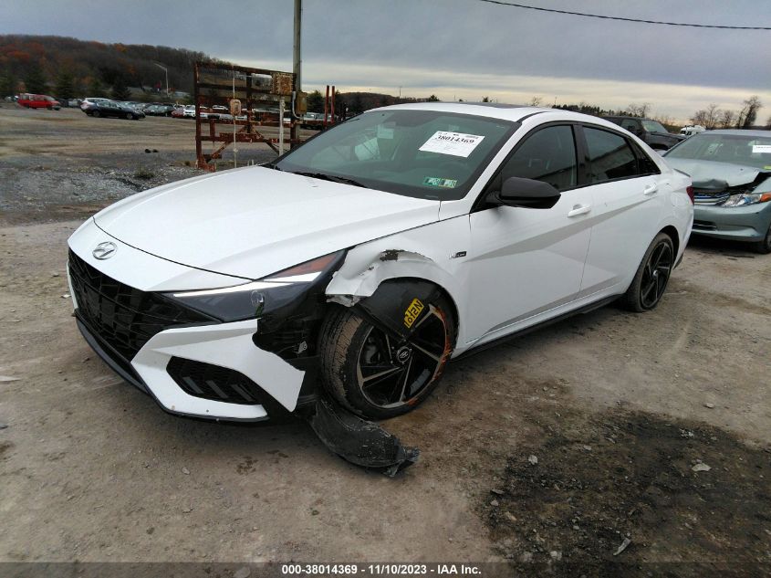 2023 HYUNDAI ELANTRA N LINE - KMHLR4AF4PU577478