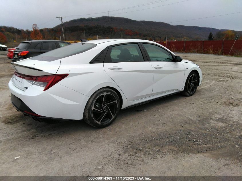 2023 HYUNDAI ELANTRA N LINE - KMHLR4AF4PU577478