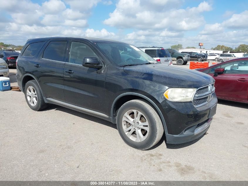 2013 DODGE DURANGO SXT - 1C4RDHAG4DC653666