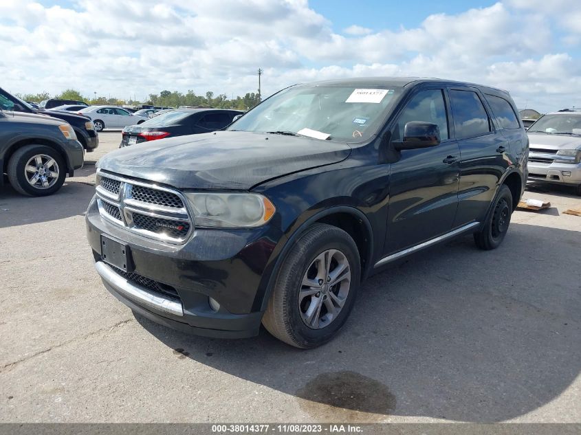 2013 DODGE DURANGO SXT - 1C4RDHAG4DC653666