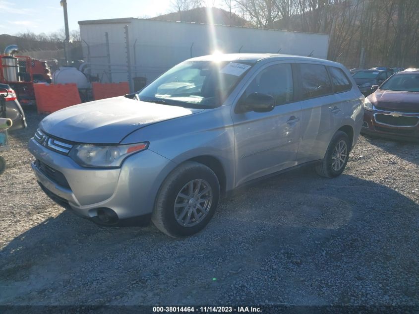 2014 MITSUBISHI OUTLANDER ES - JA4AD2A30EZ010070