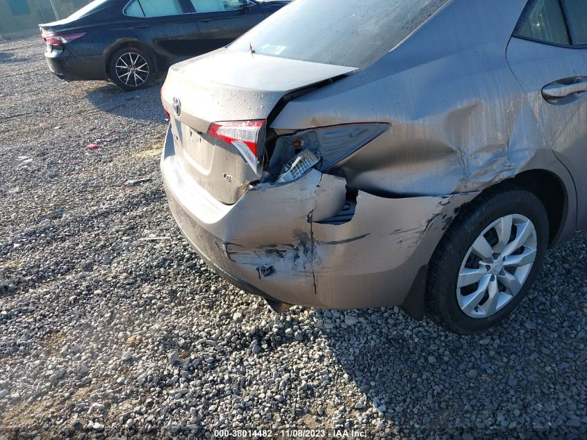 2014 TOYOTA COROLLA L/LE/LE PLS/PRM/S/S PLS - 2T1BURHE5EC033705