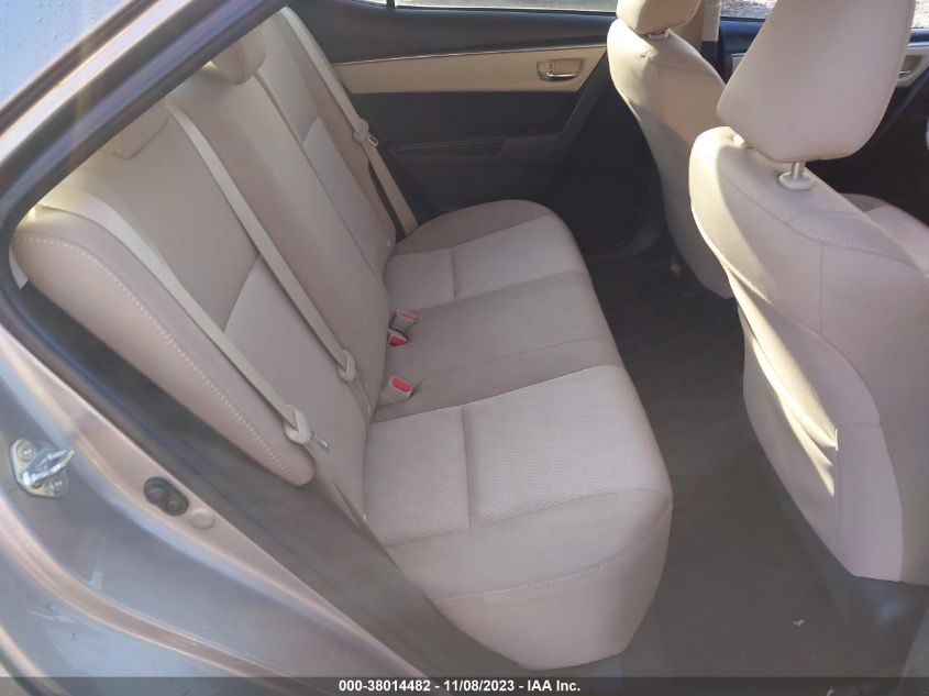 2014 TOYOTA COROLLA L/LE/LE PLS/PRM/S/S PLS - 2T1BURHE5EC033705