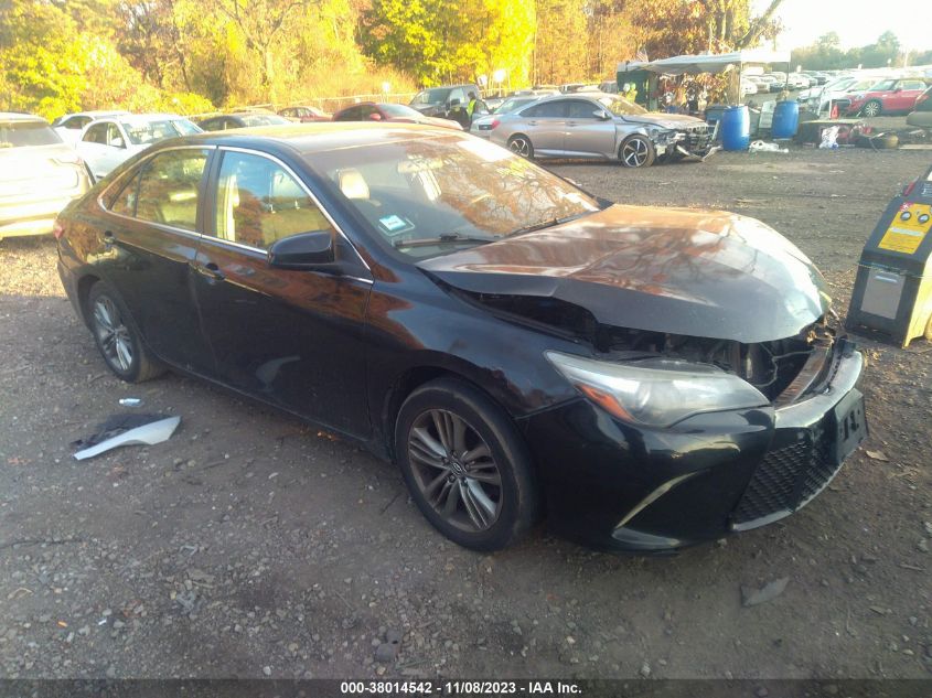 2016 TOYOTA CAMRY SE - 4T1BF1FK4GU134868