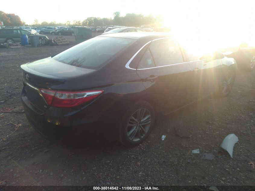 2016 TOYOTA CAMRY SE - 4T1BF1FK4GU134868