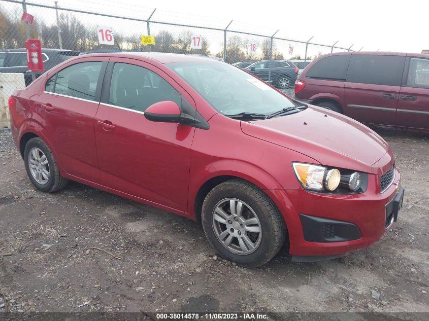 2013 CHEVROLET SONIC LT AUTO - 1G1JC5SG1D4229314