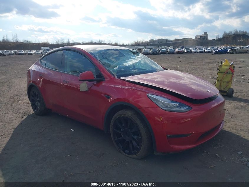 5YJYGAEE1MF251545 TESLA MODEL Y LONG RANGE DUAL MOTOR 2021