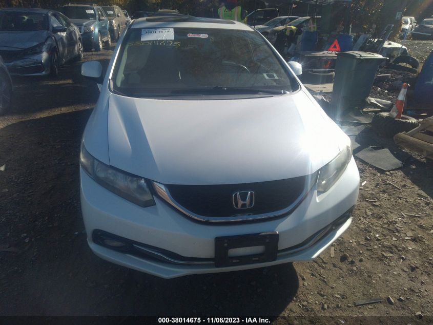 2013 HONDA CIVIC EXL - 19XFB2F97DE261774