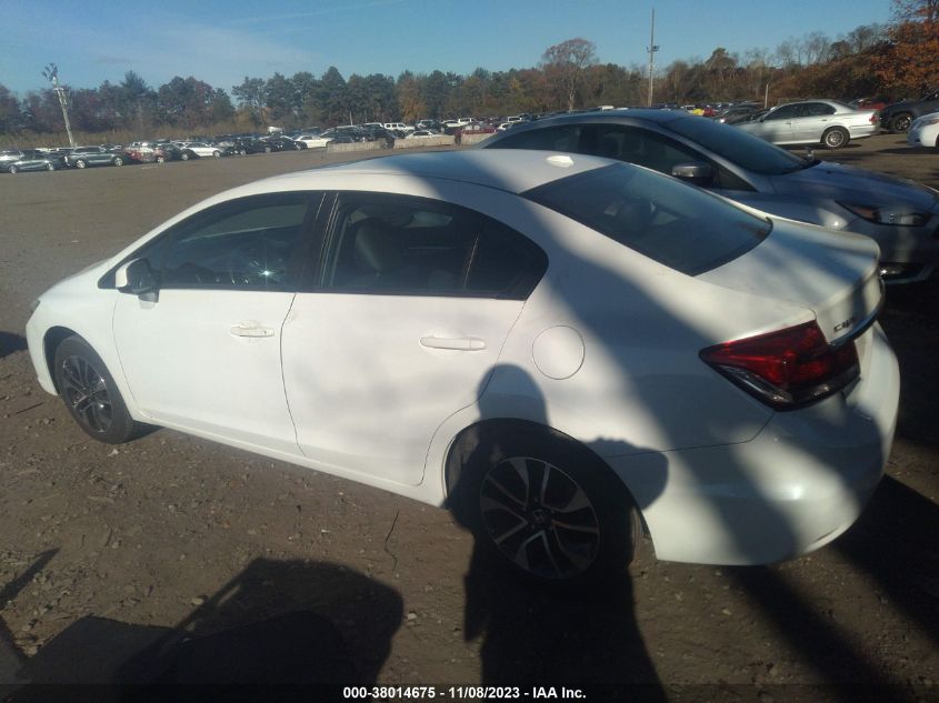 2013 HONDA CIVIC EXL - 19XFB2F97DE261774
