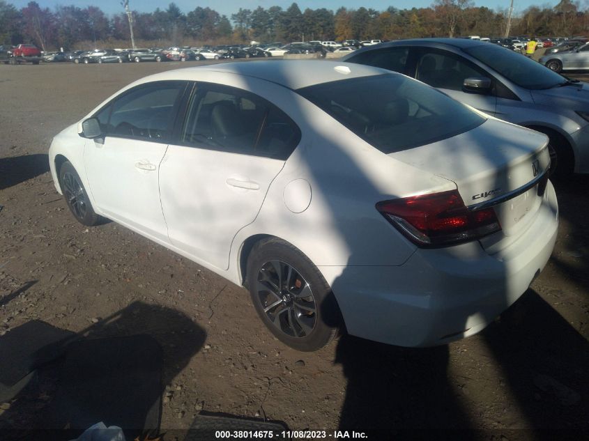 2013 HONDA CIVIC EXL - 19XFB2F97DE261774