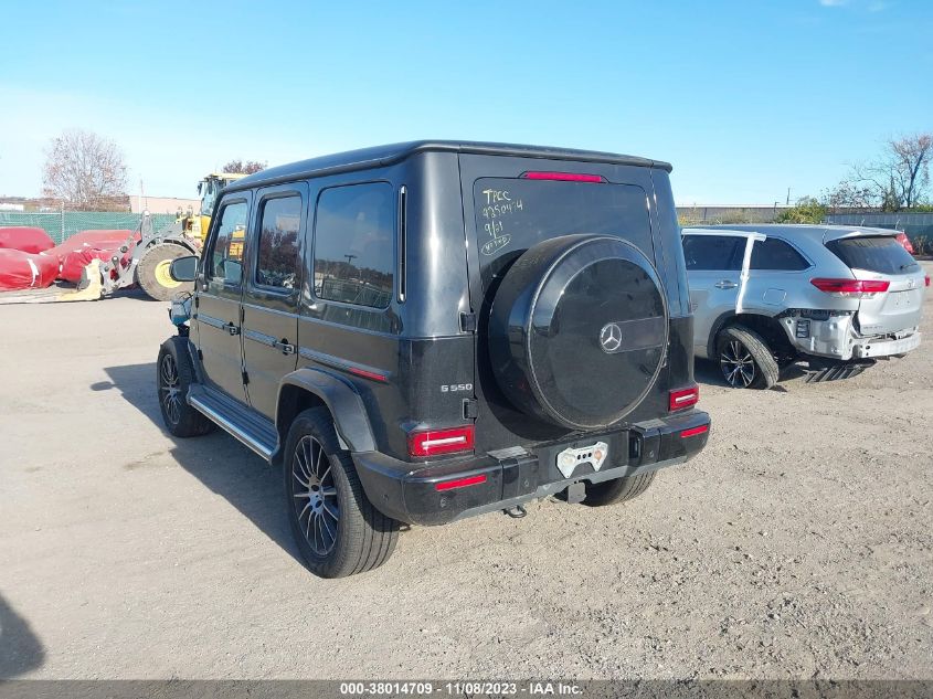 2019 MERCEDES-BENZ G 550 4MATIC - WDCYC6BJ4KX314418