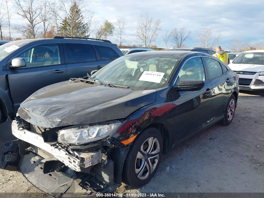 2017 HONDA CIVIC LX - 19XFC2F66HE052308