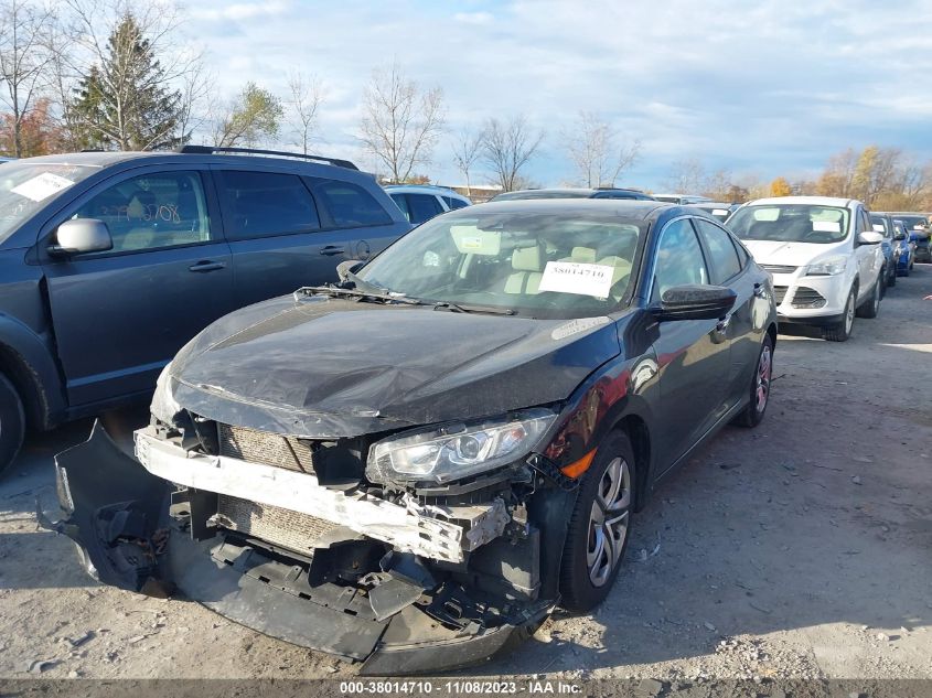 2017 HONDA CIVIC LX - 19XFC2F66HE052308