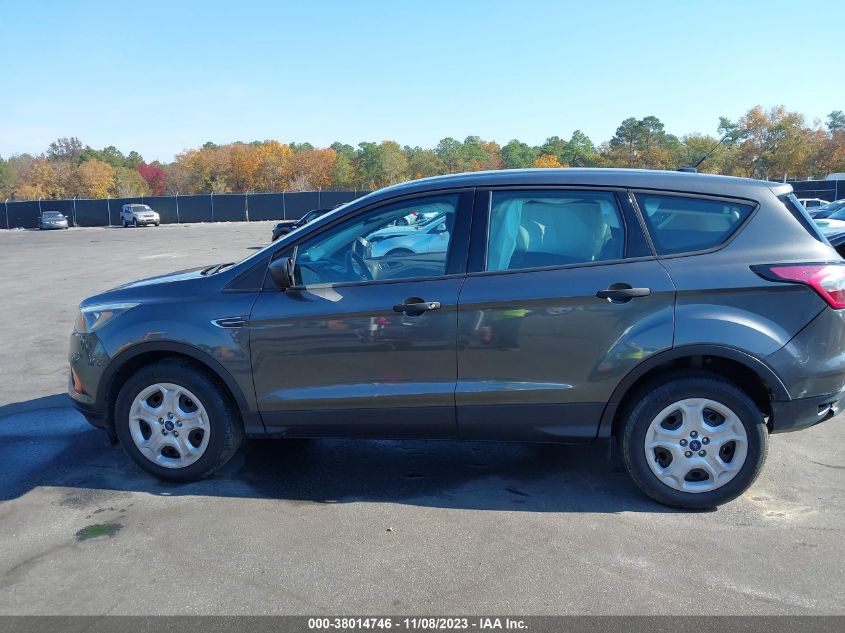 2018 FORD ESCAPE S - 1FMCU0F73JUA16589